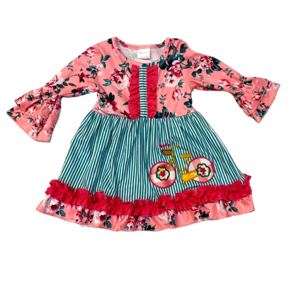 COPY - New Ooh La Llama dress Size 6-12 Mos